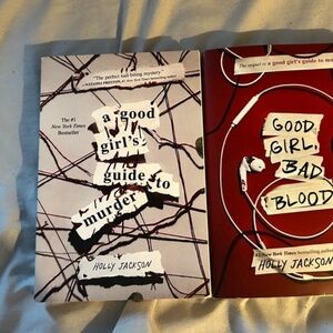 Amazon Book Set: A Good Girl's Guide to Murder Series - Red and White Covers